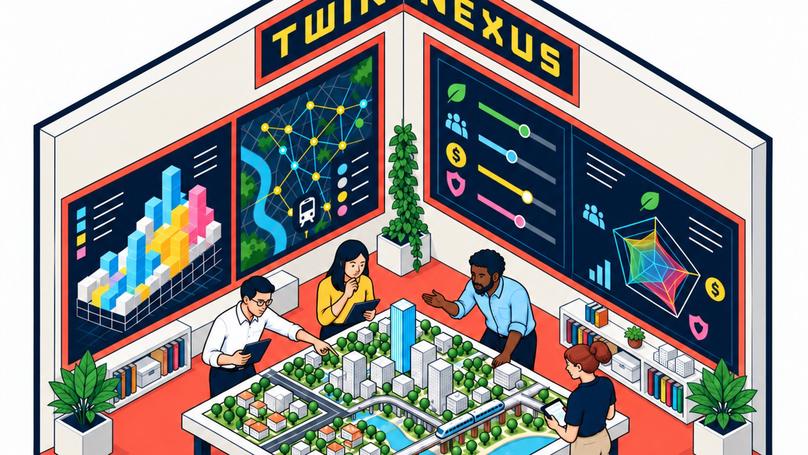 TWINEXUS: Digital Twins for Nexus-based Decision Analysis in Urban Planning