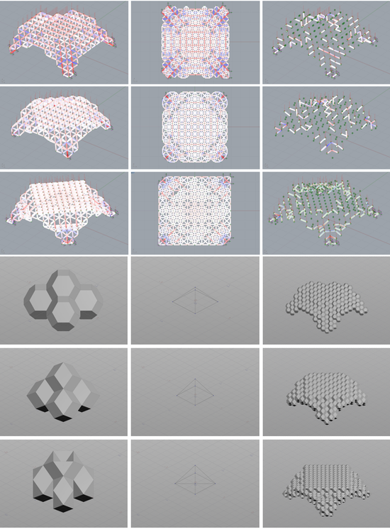 Earthy Honeycombs; Construction Design of Adobe Shell Structures by Topological Polyhedralization