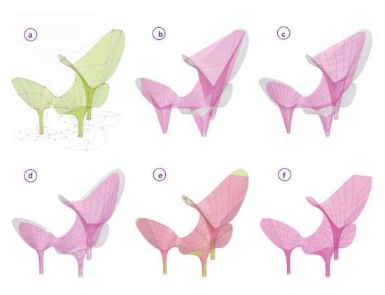 Subdivision & Approximation of Free-Form Steel Structures